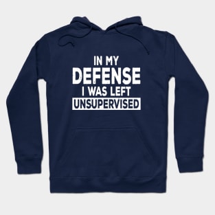 In My Defense Hoodie